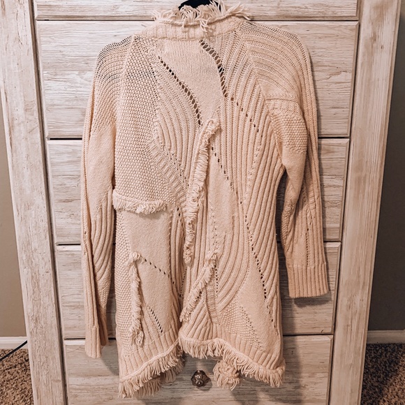 Anthropologie Fringe Cardigan - Picture 3 of 3